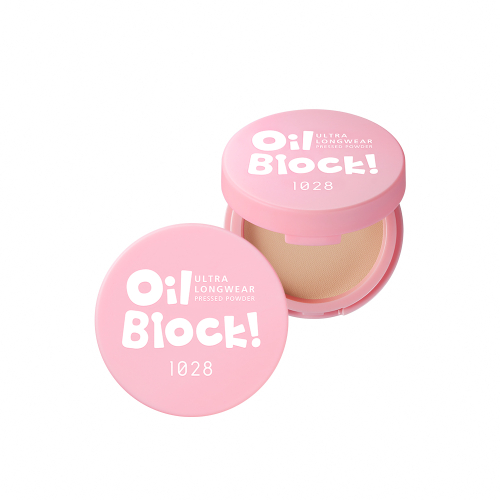 1028 - Oil Block!超吸油蜜粉餅 柔膚 (到期日: 2028年7月)