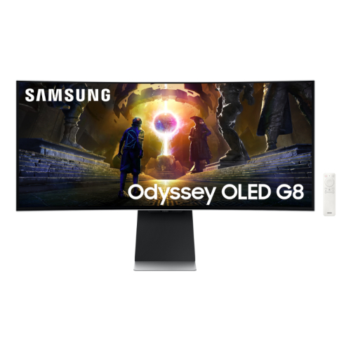 SAMSUNG - 34" Odyssey OLED G8 G85SD 曲面電競顯示器 (175Hz) LS34DG852SCXXK