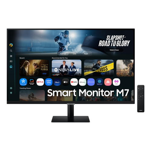 SAMSUNG - 32" 智能顯示器 M7 M70F 4K Samsung Vision AI 黑色 LS32FM702UCXXK