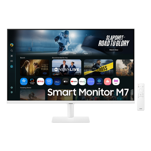 SAMSUNG - 32" 智能顯示器 M7 M70F 4K Samsung Vision AI 白色 LS32FM703UCXXK