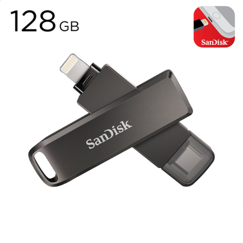 SanDisk iXpand Luxe Type-C Lightning Apple手機專用手指 (64GB-256GB)-128GB