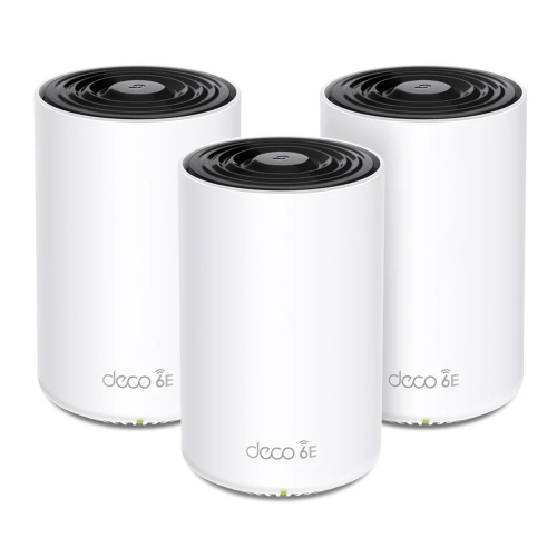 TP-Link - Deco XE75 Pro (3件裝) AXE5400 三頻 WiFi 6E Mesh 路由器  2.5G WAN/LAN