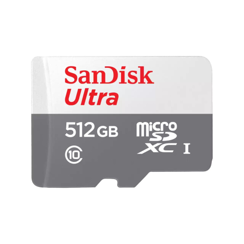SanDisk - Ultra MicroSD 512GB 100MB/S 記憶卡 (SDSQUNR-512G-GN3MN)