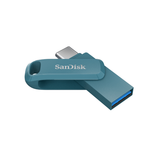 SanDisk - Ultra Dual Drive Go USB-A/USB-C 雙用隨身碟 128GB 海軍藍 (SDDDC3-128G-G46NBB) 雙用手指