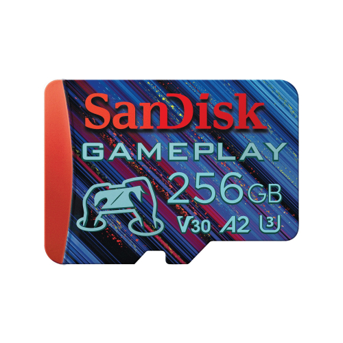 SanDisk - Gameplay MicroSD Card 256GB UHS-I 190MB/R 130MB/W 遊戲專用記憶卡 (SDSQXAV-256G-GN6XN)