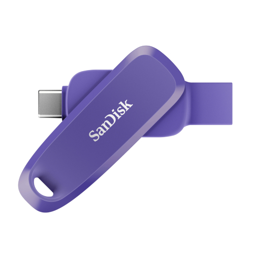 SanDisk - Phone Drive 雙用USB 256GB 神秘紫 (SDDDC6-256G-G46PO) 適用於Android & iPhone15/16