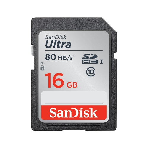 SanDisk - Ultra SDHC UHS-I Class 10 80MB/s 16GB 記憶卡 (SDSDUNC-016G-GN6IN)