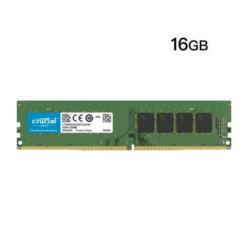Crucial - DDR4-2666 UDIMM (8GB - 16GB)