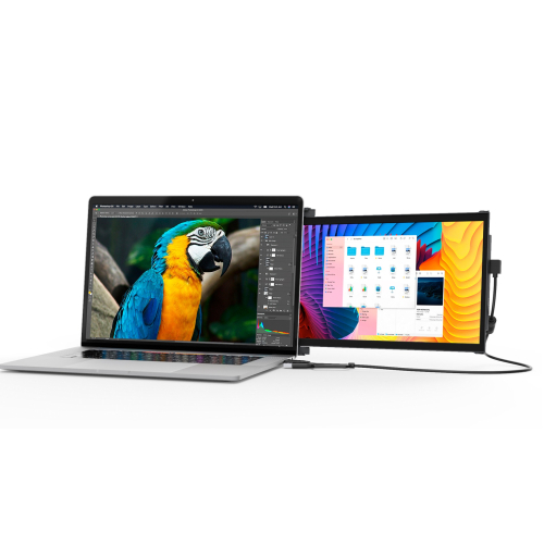 Mobile Pixels - DUEX Plus DS 13.3" Portable IPS Laptop Monitor (101-1006P04)