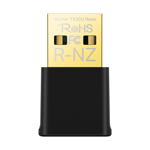 TP-Link - Archer TX20U Nano AX1800 超迷你 USB Wi-Fi 6 接收器