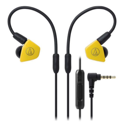 Audio-Technica AT DYNAMIC 入耳式耳塞 隔音降噪 均衡音色 - 黃色 ( ATH-LS50IS YL)