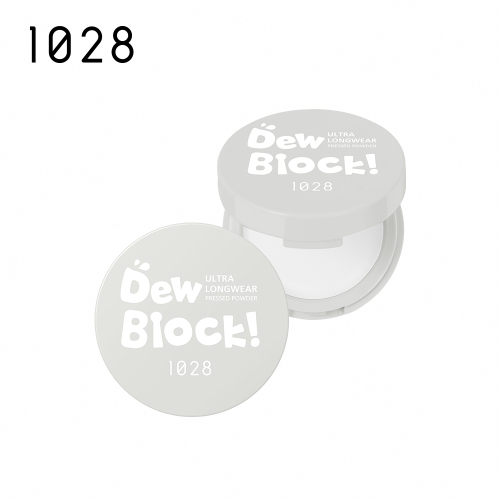 1028 - DEW BLOCK!超保濕蜜粉餅 透明 (到期日: 2028年7月)