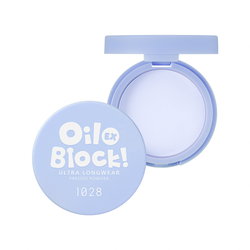 Oil Block!超吸油蜜粉餅EX 淡藍
