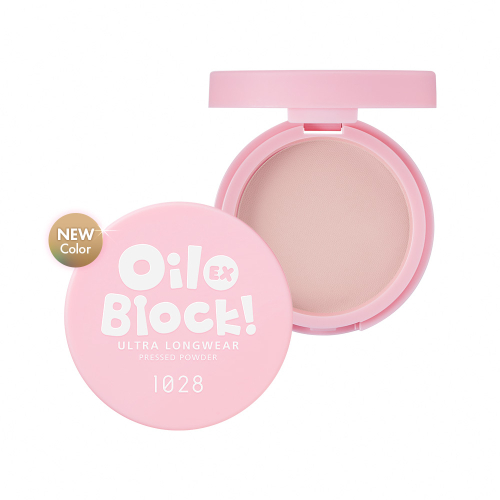 Oil Block!超吸油蜜粉餅EX 淺粉