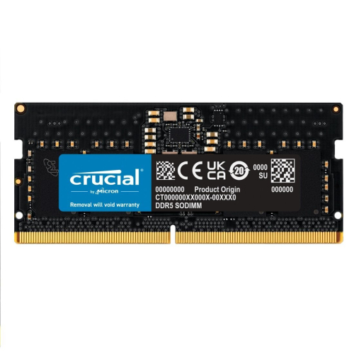 Crucial - DDR5-5200 SODIMM 16GB (CT16G52C42S5) 649528936127