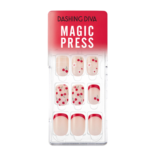 Dashing Diva - MAGIC PRESS 櫻桃花 美甲指甲貼片 (MDR3P035RR)