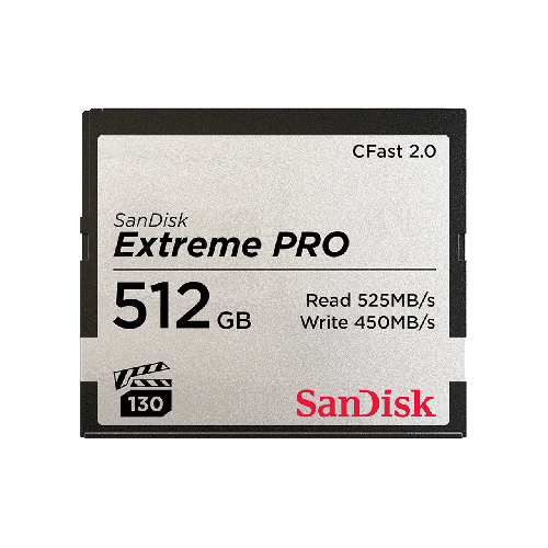 SanDisk Extreme PRO CFast 2.0 記憶卡 (64-512GB)