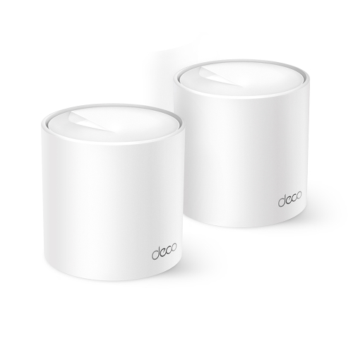 TP-Link - Deco X10 (2件裝) AX1500 Whole Home Mesh Wi-Fi 6 System