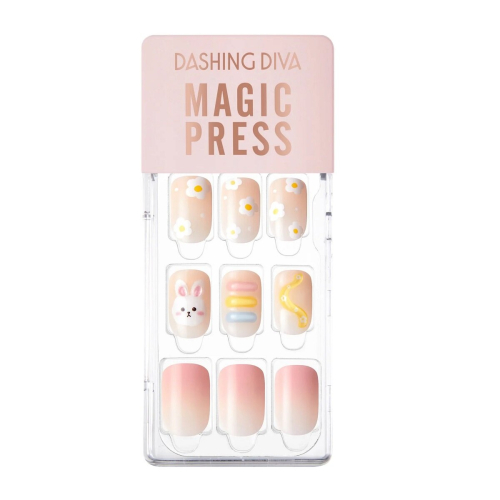 Dashing Diva - MAGIC PRESS 2023 兔子款 大白兔奶糖 美甲指甲貼片 (NAI-DDV-MDR2W039RR)