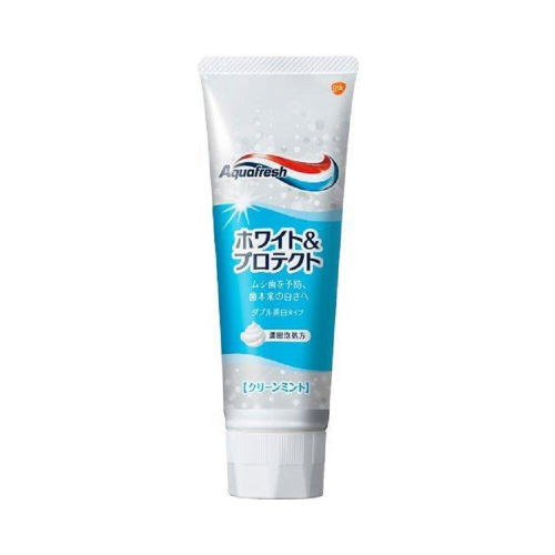 Aquafresh - White & Protect Clean Mentha 薄荷牙膏 140G <平行進口> 4987246641357
