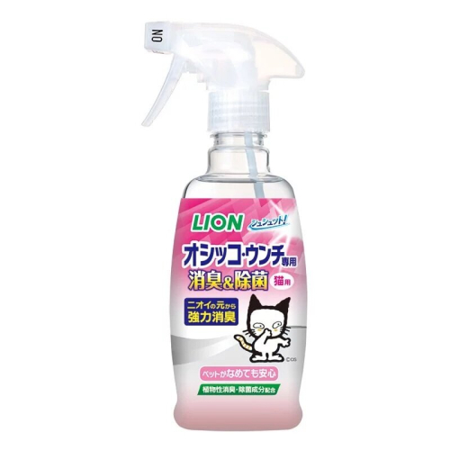 Lion Pet - 貓貓除菌消臭噴霧 300ml  4903351003422