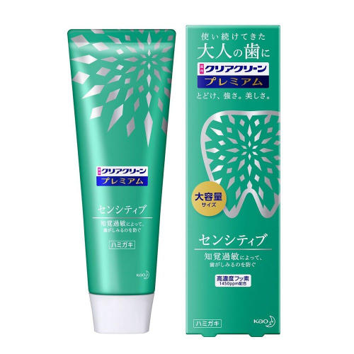 KAO 花王 - CLEAR CLEAN REMIUM SENSITIVE 防止過敏牙膏 100G - 粉紅 <平行進口>