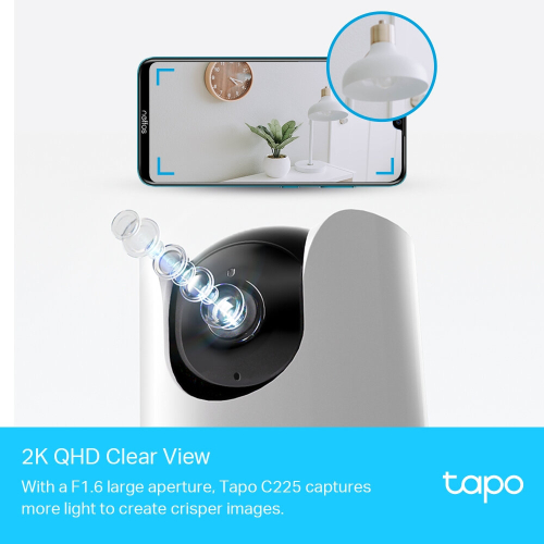 TP-Link - Tapo C225 2K QHD 旋轉式  AI 家庭防護 WiFi 網路攝影機 / 360° IP CAM