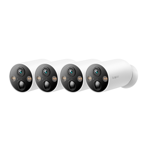 TP-Link - Tapo C425 (4件裝) 1440P AI 防水Wi-Fi 電池攝影機