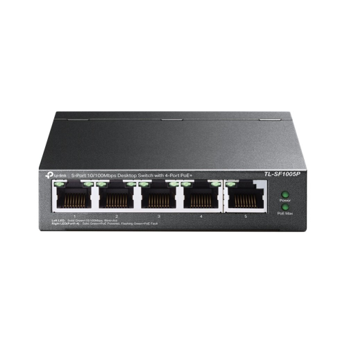 TP-Link - TL-SF1005P 5 Port Gigabit 桌上型交換機(含 4Port PoE)