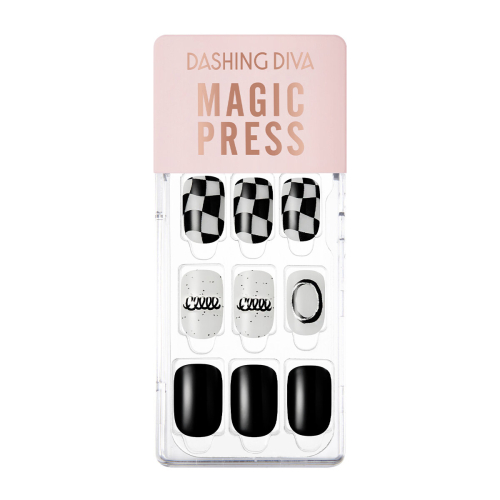 Dashing Diva - MAGIC PRESS 黑白鍵 美甲指甲貼片 (MGL3P085RR)