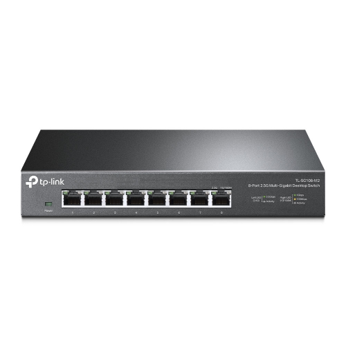 TP-Link - TL-SG108-M2 8Port 2.5G 桌上型交換器